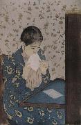 Mary Cassatt La Lettre china oil painting artist